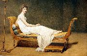 Portrait of Madame Recamier, Jacques-Louis  David